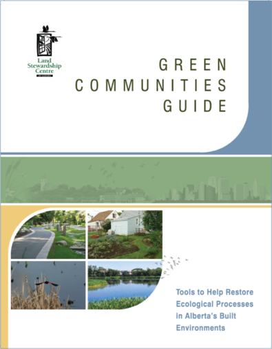 The cover of the original Green Communities Guide